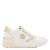 ESPRIT leren sneakers wit/beige