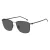 Hugo Boss Heren BOSS1405FSK 0R80 M9 Gepolariseerde Zonnebril (Donker Ruthenium/Grijs)