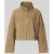 drykorn Relaxed fit leren jack met opstaande kraag