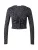 ABOUT YOU Shirt ‘Elaine’  donkergrijs / zwart