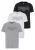 LONSDALE Shirt ‘Beanley’  grijs / zwart / wit