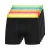 Crosshatch Heren Astral Bright Boxershorts (Set van 5) (Zwart)