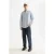 Scotch & Soda Micro-check Poplin Shirt Faded Denim Micro Check
