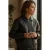 Dames zwarte leren Biker Blouson Bomber Oversized Jas – Moon
