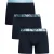 Emporio Armani 3-Pack Boxershorts, Blauw