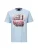 19V69 ITALIA Shirt ‘Rafael Bear 500’  beige / lichtblauw / rood
