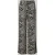 Christian Berg Woman Wide leg stoffen broek met riem
