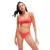 Speedo Bikinitop met ronde hals voor dames (Rood)