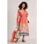 White Stuff Imogen Midi Dress Pink Multi