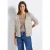 Street One Dames Kort vest in Beige