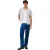 Tommy Hilfiger Herenoverhemd met korte mouwen, gestreept, normale pasvorm (Luchtig Blauw)