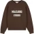 Malelions Women Heavy Knitted Sweater | Dark Brown