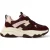 Posh by Poelman Sneakers gigi 523 bordeaux / rose