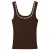 Mango top met studs – bruin