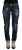 Skinny jeans met verwaarloosde details