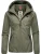 Ragwear Functionele jas ‘Dizzie’  kaki