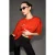 Slim-fit T-shirt met ronde hals en print