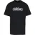 Urban Classics Heren Cursief Logo Zwaargewicht Oversized T-shirt (Zwart)