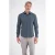 LERROS regular fit overhemd met print – donkerblauw