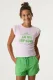 Lila T-shirt
