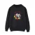 Disney Heren Mickey Mouse Mickey Minnie Kerstmis Sweatshirt (Zwart)
