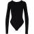 Urban Classics Dames stretch jersey body met lange mouwen