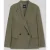Boss Regular fit korte blazer van viscosemix model ‘JALETO12’