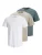 Jack & Jones Shirt met korte mouwen JJHUGO LOOSE TEE SS CREW NECK 3PK MP