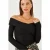Strapless Textuur Ribbels Blouse