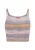 MYMO Gebreide top ‘Back To School’  marine / smoky blue / oranje / pastelroze