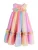 Next Jurk  aqua / lavendel / oranje / pink