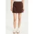 Cache Cache skort donkerbruin
