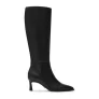 Steve Madden Lucid leren hoge laarzen zwart