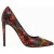 Marcell von Berlin Icon Logo Pumps Snake Print Orange