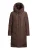 khujo Wintermantel ‘Jange’  donkerbruin