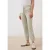 Cecil Dames Loose Fit gemêleerde broek in Beige