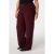 MS Mode wide leg high waist pantalon donkerrood