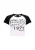 Ed Hardy Shirt ‘Panther Ringer’  oranje / rood / zwart / wit