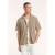 Circle of Trust Evan ss shirt hs26-74-3609 ash taupe