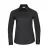 Russell Collection Dames/Dames Oxford Overhemd Met Lange Mouwen (Zwart)