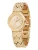 GUESS Analoog horloge ‘Treasure’  goud / transparant