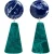 White Stuff Bella Resin Drop Earring Teal Multi