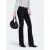 ONLY Onlcarrie Lw Back Pock Flared Dnm Box bootcut jeans black denim