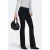 ONLY Onlcarrie Lw Back Pock Flared Dnm Box bootcut jeans black denim