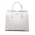 Tweedimensionale Diamante Leren Tote