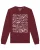 Watapparel Sweatshirt ‘ Fahrräder ‘  bourgogne / wit