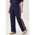 Miss Etam Plus straight leg broek – blauw