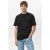 Mango Man Rechtvallend T-shirt zwart