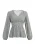 usha FESTIVAL Blouse ‘Rakata’  bruin / zwart / offwhite