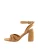 love & roses Sandalen met riem  cognac